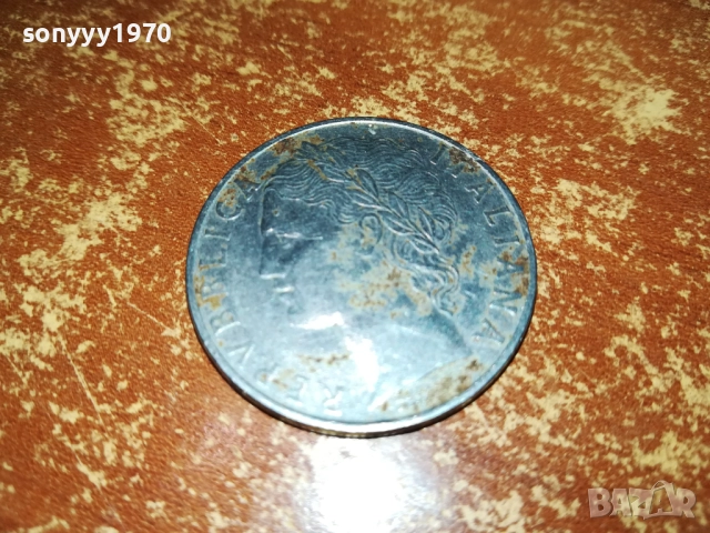 L100 ITALIANA-МОНЕТА ЗА КОЛЕКЦИЯ 2110251946, снимка 9 - Нумизматика и бонистика - 52135173