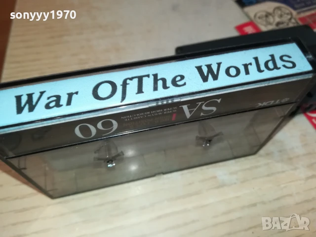 THE WAR OF THE WORLDS-TDK TAPE 1906251739, снимка 11 - Аудио касети - 50727896