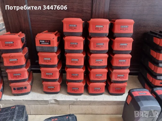 Hilti B22 , B36 , B12 Nuron батерия/батерии и зарядно / зарядни, снимка 4 - Други инструменти - 49533386