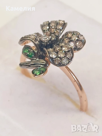 Руско злато , снимка 10 - Пръстени - 52634995