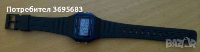 верижка за часовник Casio F-91W, снимка 1 - Мъжки - 46716760