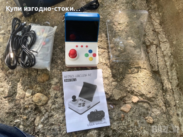 Мини конзола с вградени игри, снимка 2 - Други игри и конзоли - 52420715