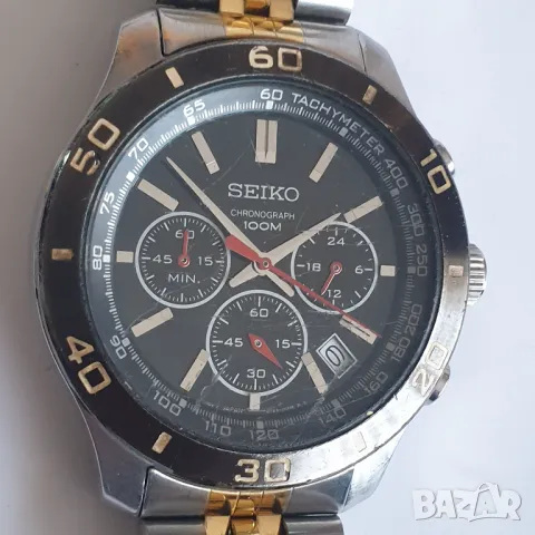 Seiko Chronograph 6T63-00E0, снимка 8 - Антикварни и старинни предмети - 48557133