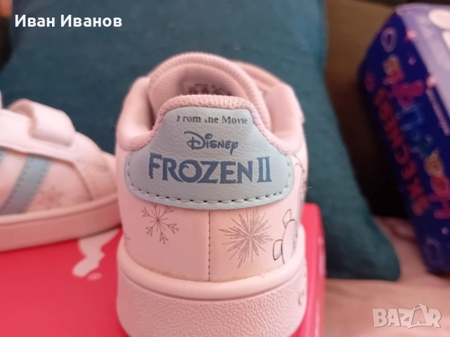 Оригинални детски маратонки Адидас - Олаф - номер 24, снимка 6 - Детски маратонки - 51651188