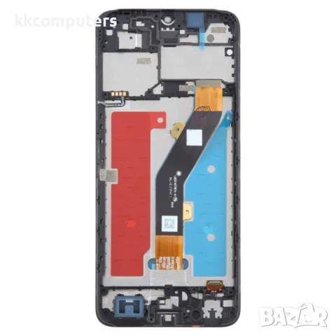 LCD Дисплей и Тъч Скрийн с Рамка за ZTE Blade A34, снимка 2 - Резервни части за телефони - 47228964