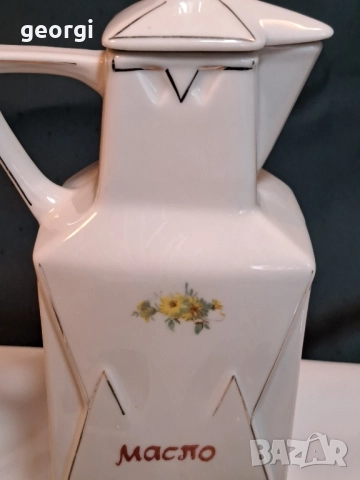 български порцеланови буркани за подправки за допълване 11/6, снимка 3 - Сервизи - 51881096