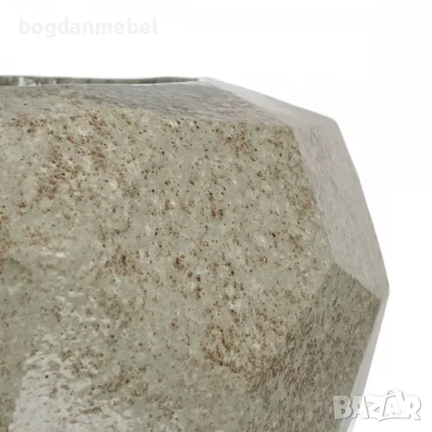 Саксия Зелен Керамика 40 x 40 x 26 cm, снимка 3 - Саксии и кашпи - 49673677