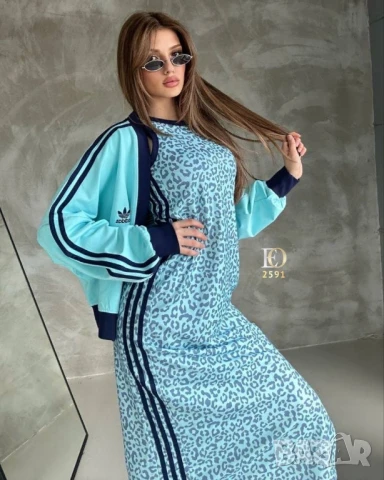 рокля и суичър adidas , снимка 4 - Рокли - 50574345