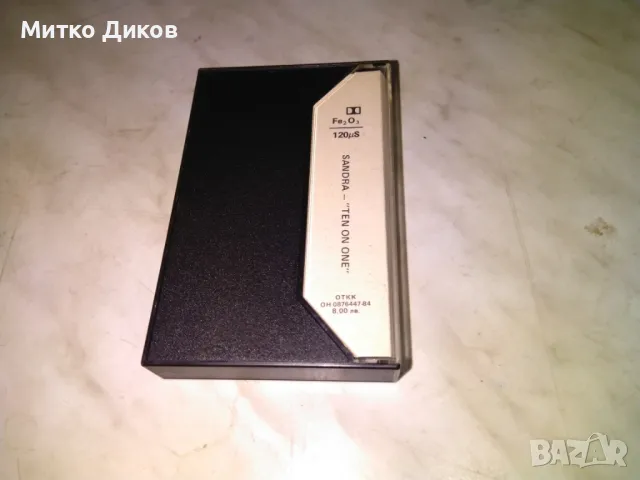 Сандра 1987 г. Ten on one десет в една оригинална аудио касета, снимка 2 - Аудио касети - 47164002