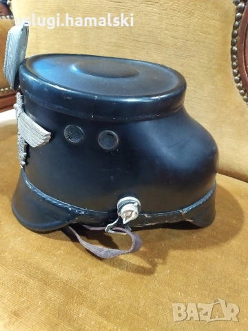 Рядка стара немска каска/шапка, снимка 3 - Антикварни и старинни предмети - 53590085