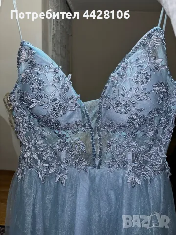 Бална рокля-тип Пепеляшка, снимка 1