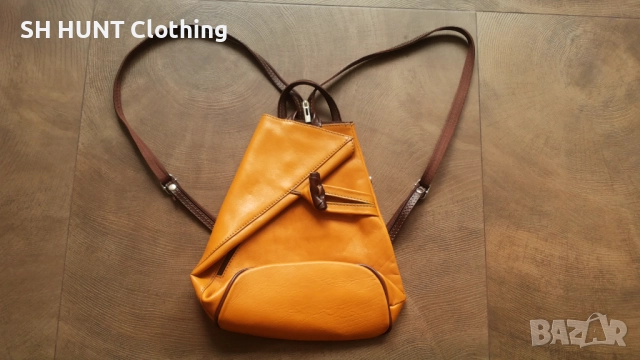 VERA PELLE MADE IN ITALY Genuine Leather Bag раница естествена кожа 16-55
