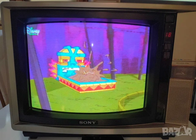 Sony Trinitron KV-2062MR (Модел 1984) Ретро Антика