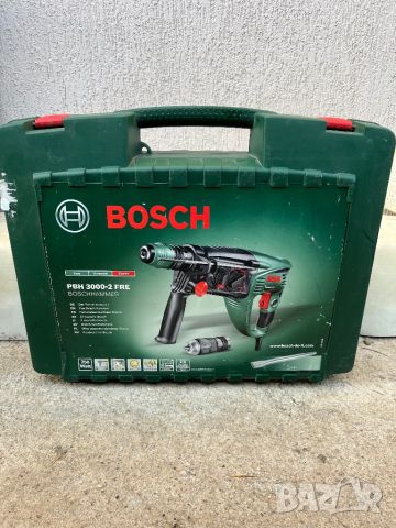 Електрически Перфоратор/Бормашина BOSCH PBH 3000 FRE, 750W, 2,8J, SDS+!, снимка 4 - Бормашини - 45626107