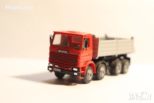 HERPA H0 1/87 SCANIA ГОНДОЛА САМОСВАЛ КАМИОН МОДЕЛ, снимка 3 - Колекции - 53154770