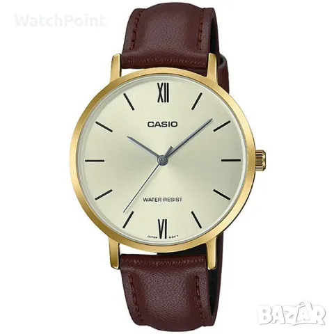 Дамски аналогов часовник Casio - LTP-VT01GL-9BUDF, снимка 1 - Дамски - 49137487