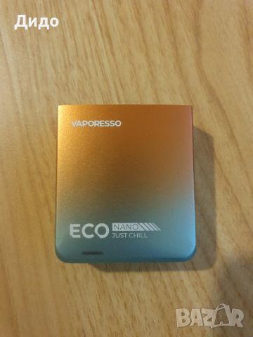 Vaporesso Eco Nano Pod Kit, 1000mAh, 6ml, Sunrise Orange, снимка 5 - Вейп без пълнители - 45119684