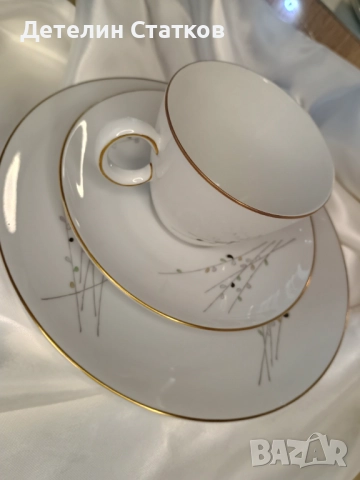 Порцеланов троен сет Rosenthal OLIMPIAи захарничка, снимка 4 - Сервизи - 52031812