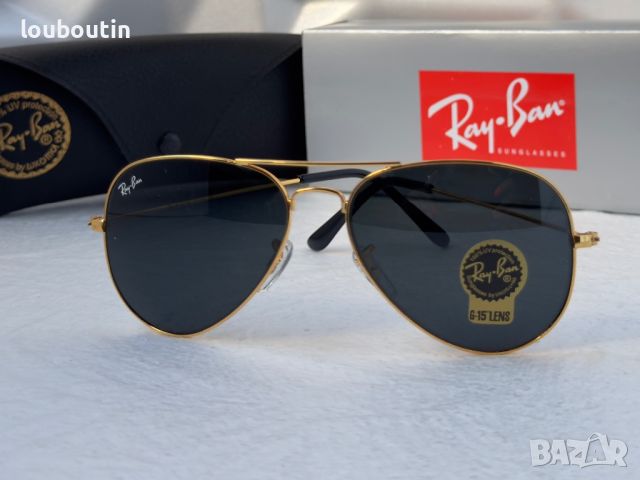 Ray-Ban RB3025 висок клас унисекс слънчеви очила Рей-Бан дамски мъжки минерално стъкло, снимка 7 - Слънчеви и диоптрични очила - 45313014