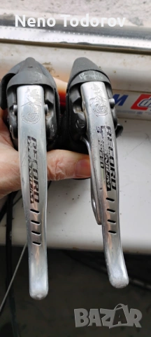 Koмплект задни венци, верига и дуал контрол campagnolo RECORD 9 скорости, снимка 3 - Части за велосипеди - 53628885