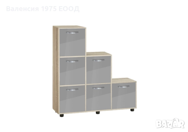 Етажерка Кубо 6 с пет или шест вратички гланц, снимка 12 - Етажерки - 46452990