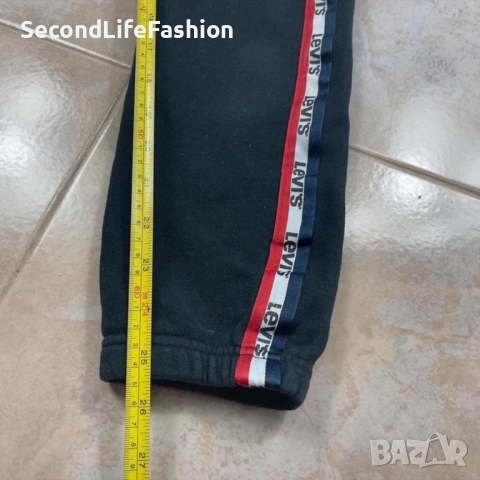 Унисекс детски плетен панталон Levi’s, размер 14 черен Levis, снимка 6 - Детски анцузи и суичери - 53349564