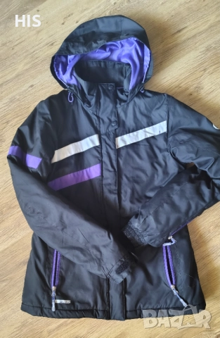 Дамско ски яке, размер S, Etirel, черно , снимка 9 - Якета - 52237742