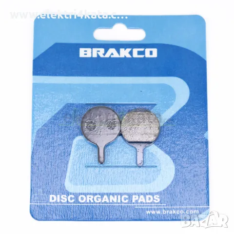 Накладки BRAKCO BP-04 Organic, снимка 1 - Части - 48228963