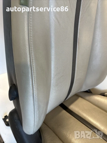 Предна десна седалка бяла кожа 2.3t за Mazda CX-7 (2011), снимка 3 - Части - 53639846