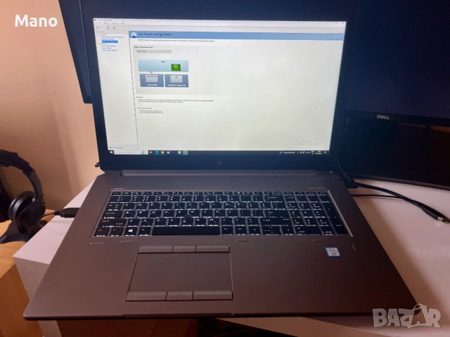 HP ZBook 17 G5 Mobile Workstation - Върхов модел лаптоп с 6-ядрен Xeon, снимка 3 - Лаптопи за работа - 54017298