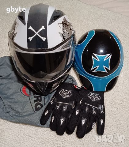 Мото Шлем модуларен с подарък канче, снимка 1 - Аксесоари и консумативи - 45491085