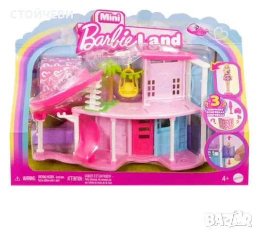 Къща-мечта Mattel Mini Barbieland, снимка 1 - Играчки за стая - 48649361