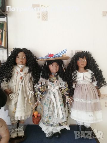 Порцеланови кукли, стари ръчно изработени, маркови. , снимка 15 - Колекции - 46419876