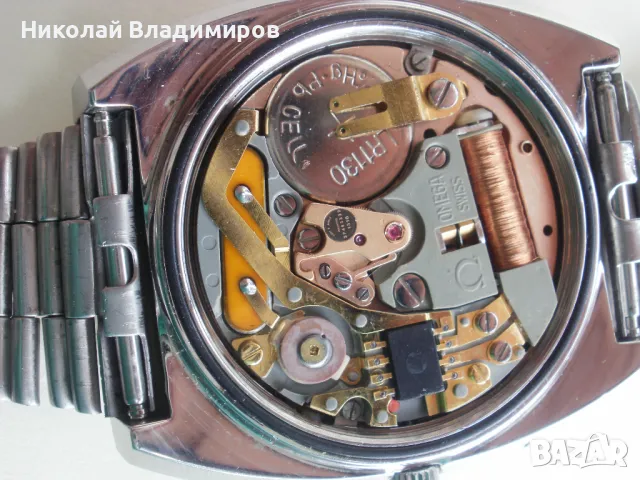 Omega megaquartz 32 KHz мъжки оригинален швейцарски ръчен часовник, снимка 3 - Мъжки - 50243404