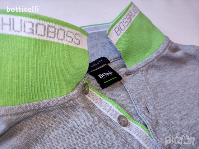 Hugo Boss Paddy Cotton Polo Shirt - XL - оригинална мъжка тениска, снимка 10 - Тениски - 46263686
