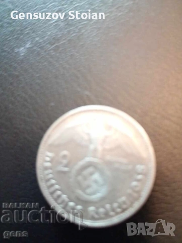 Германия 2 марки 1938