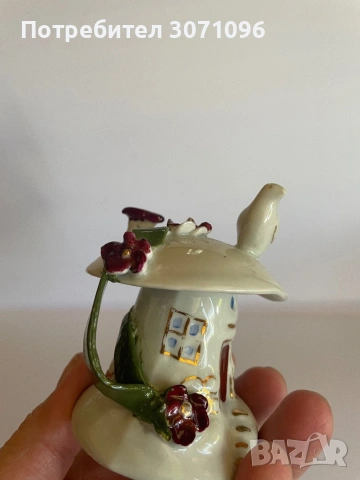 Порцеланова фигурка от соца гъбка, снимка 2 - Колекции - 53775298