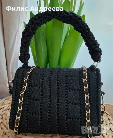 Ръчно изработени дамски чанти ✨, снимка 14 - Чанти - 53949324