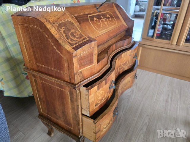 Бюро Секретар, снимка 2 - Антикварни и старинни предмети - 52572311