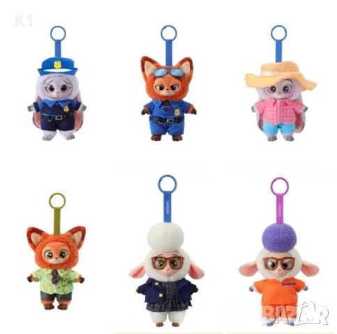 Колекционерски плюшени фигурки Zootopia Плюшена играчка Зоотрополис, снимка 2 - Плюшени играчки - 53241641