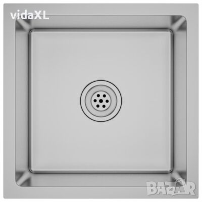 vidaXL Габион повдигната леха, поцинкована стомана, 360x50x100 cм（SKU:51500, снимка 1 - Други - 45081357