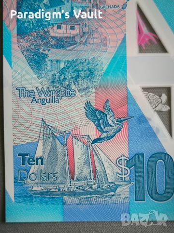Банкнота - Източни Кариби - 10 долара UNC | 2019г., снимка 7 - Нумизматика и бонистика - 45232291