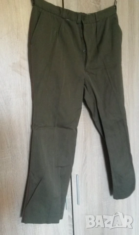 Стара военна униформа, панталон, тъмнозелен, снимка 2 - Антикварни и старинни предмети - 54193541