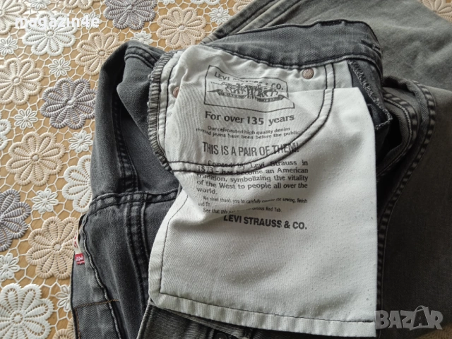 Мъжки дънки  Levi’s, снимка 4 - Панталони - 53456858