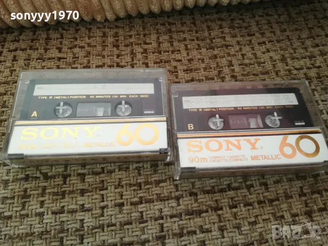 SONY-JAPAN TAPE METALLIC 60 1612241519, снимка 14 - Аудио касети - 48366997