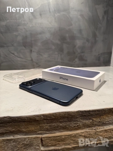 2 cycle! КАТО ЧИСТО НОВ Iphone 17 Pro Max Blue + калъф, снимка 4 - Apple iPhone - 54113823