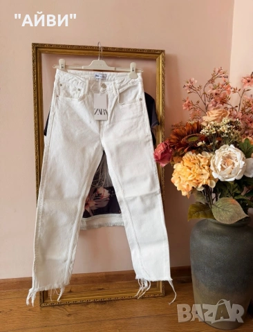 Дамски дънки ZARA и тениска ONLY, снимка 6 - Дънки - 54044156