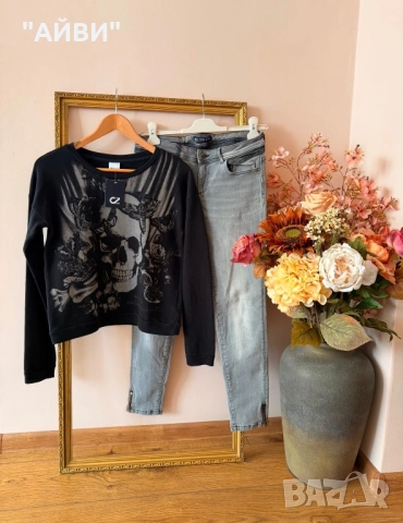 Дамски дънки ZARA, снимка 2 - Дънки - 54046588