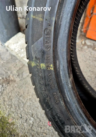 Зимна гума 1бр.Hankook 205-45-17, снимка 5 - Гуми и джанти - 53836695