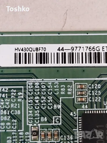 Samsung UE43AU7092U TCON BOARD HV430QUBF70, снимка 2 - Части и Платки - 46929391